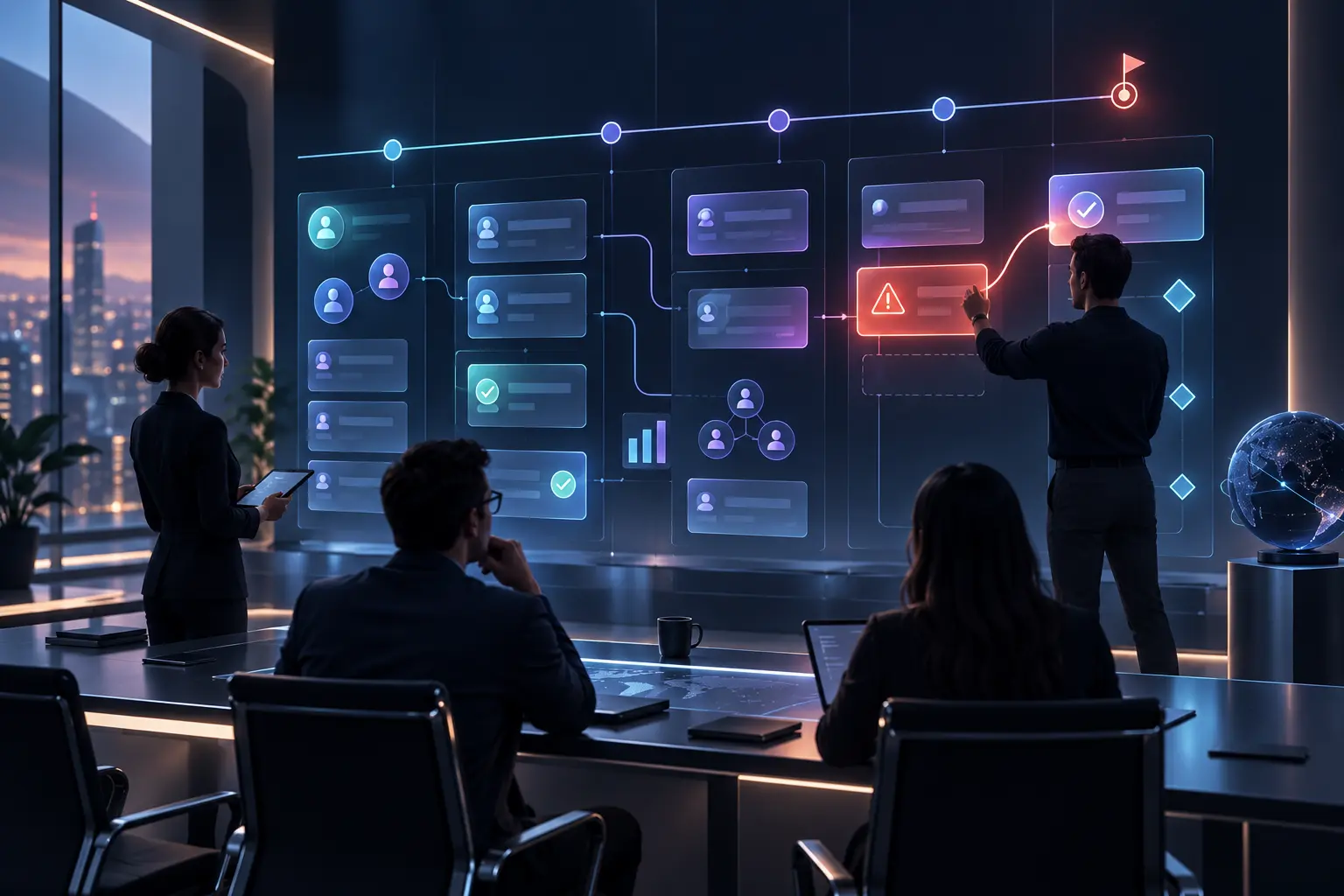 Illustration de l’expertise Gestion de projet IT & produit